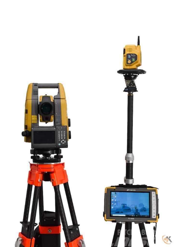 Topcon GT-1003 Robotic Total Station w/ FC-6000 & Magnet Outros componentes