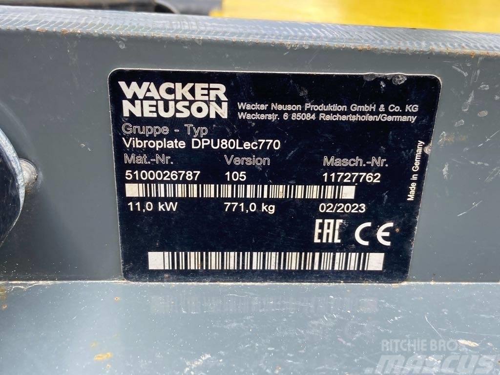 Wacker Neuson DPU80Lec770 Plate compactors