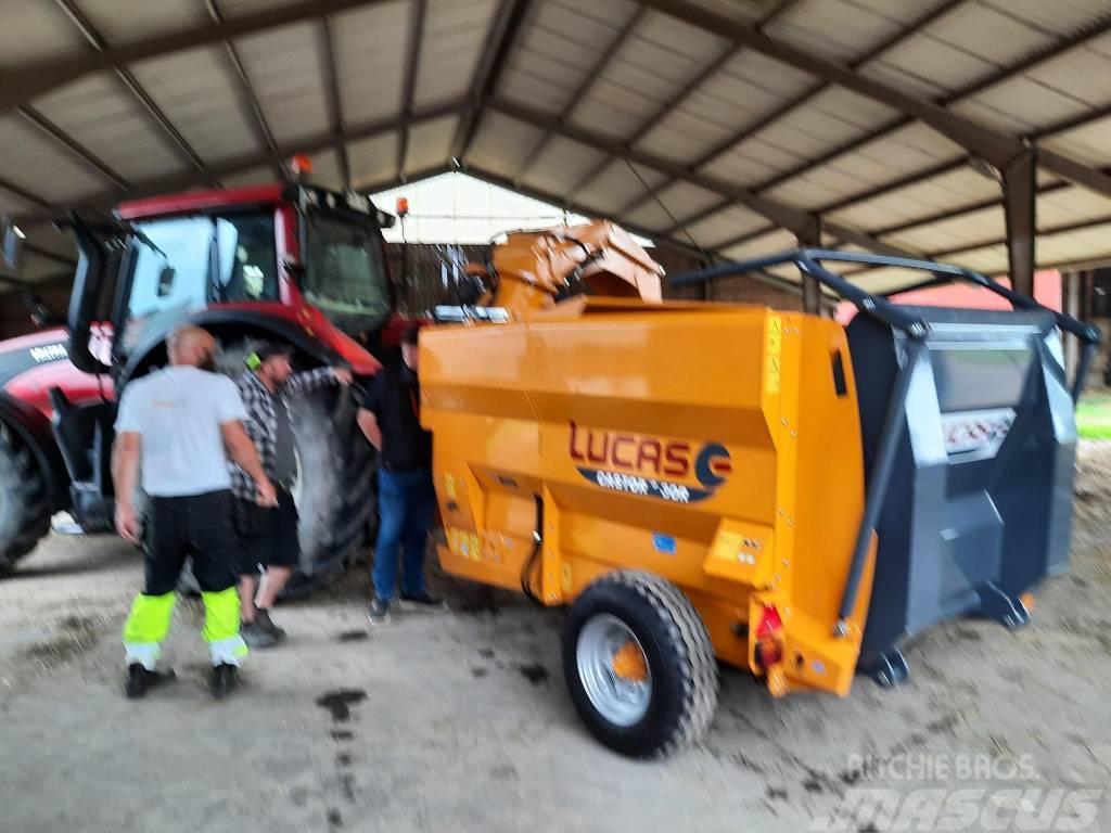 Lucas Castor 30 R balsnittare halmrivare Bale shredders, cutters and unrollers