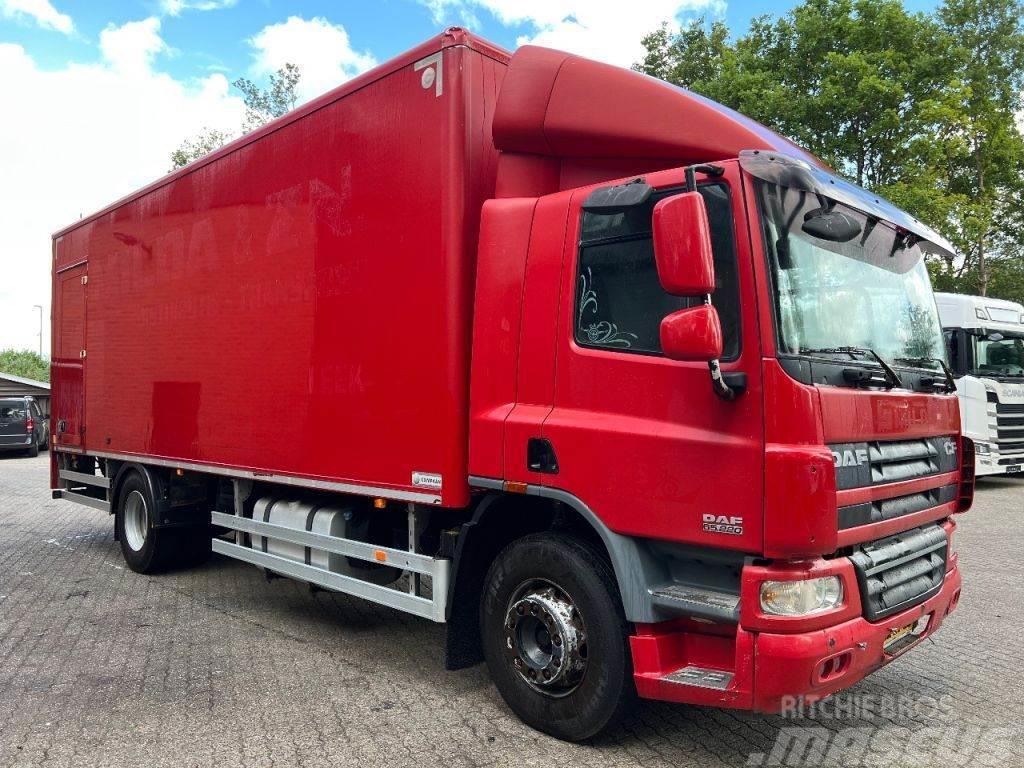 DAF CF 65 4X2 EURO 5 Airco LBW Zijdeur NL Truck 718.30 Caminhões de caixa fechada