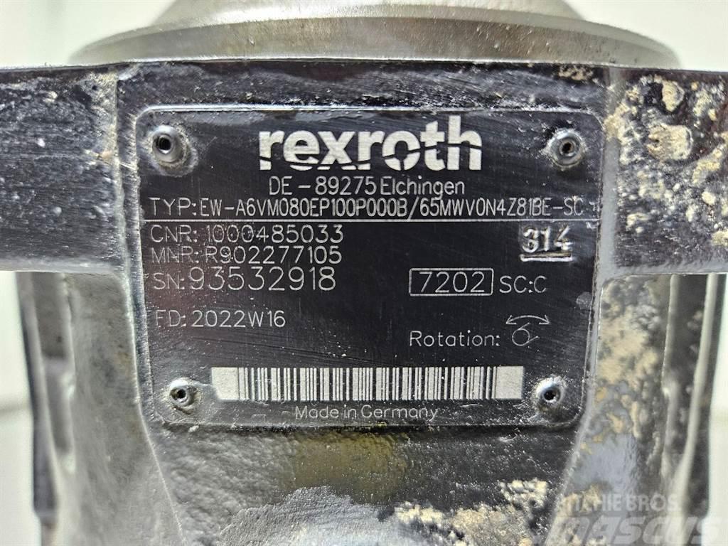 Wacker Neuson 1000485033-Rexroth A6VM080EP-Drive motor Hidráulica