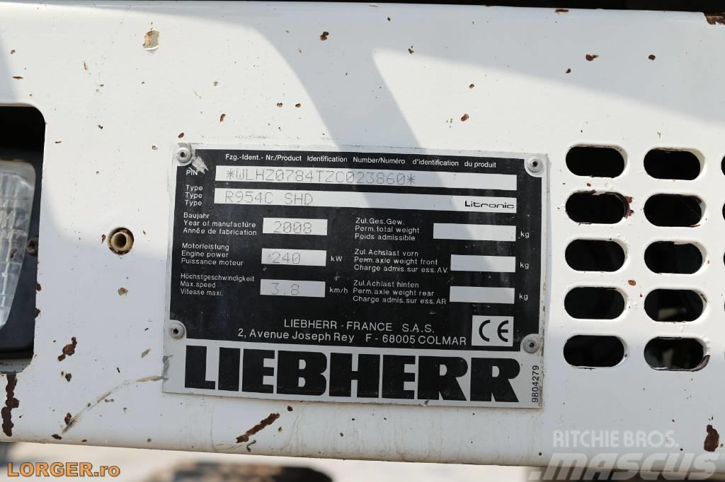 Liebherr R954 C SHD Escavadeiras de esteiras