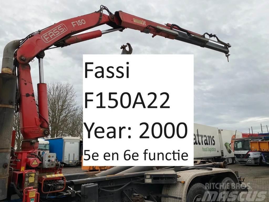 Fassi F150A22 5e + 6e functie F150A22 Gruas carregadoras