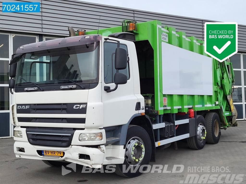 DAF CF75.250 6X2 NL-Truck Lenkachse Mol Aufbau 20m3 Eu Camiões de lixo