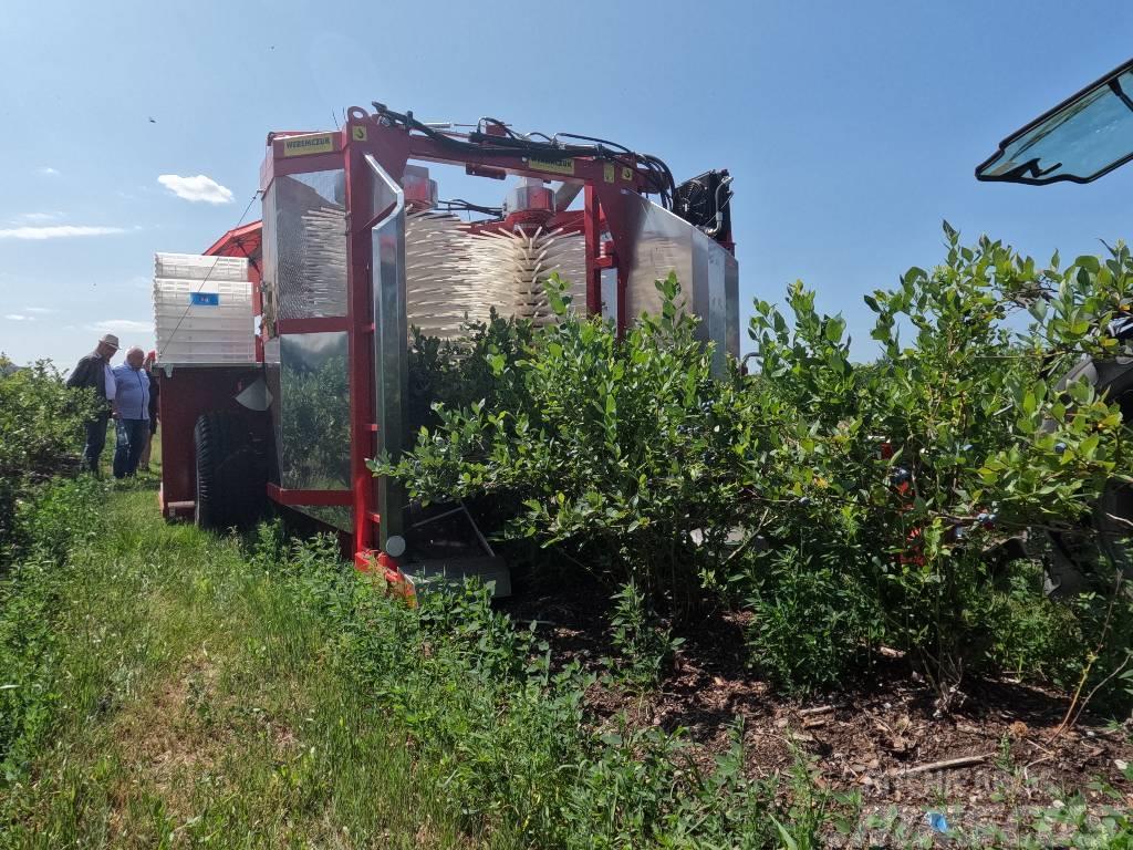 Weremczuk Kombajn do malin KAREN | Raspberry harvester Grape harvesting machines