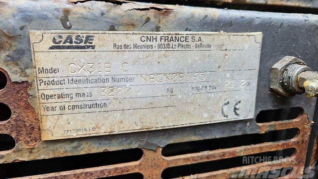 CASE CX 31 B Mini excavators < 7t (Mini diggers)