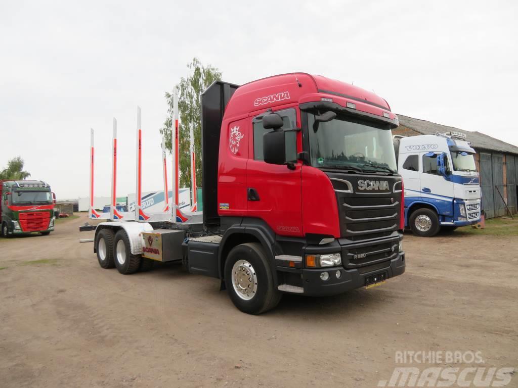Scania R 520 Caminhões de transporte de troncos