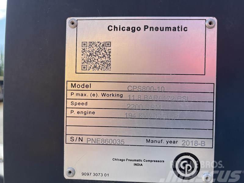 Chicago Pneumatic CPS 800 - 10 Compressors