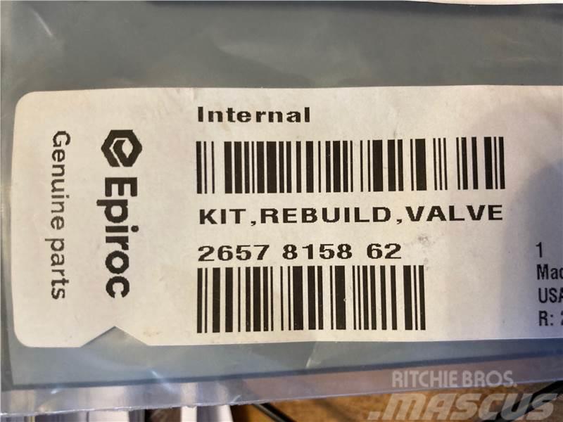 Epiroc (Atlas Copco) Valve Rebuild Kit - 57815862 Acessórios e peças de equipamento de perfuração