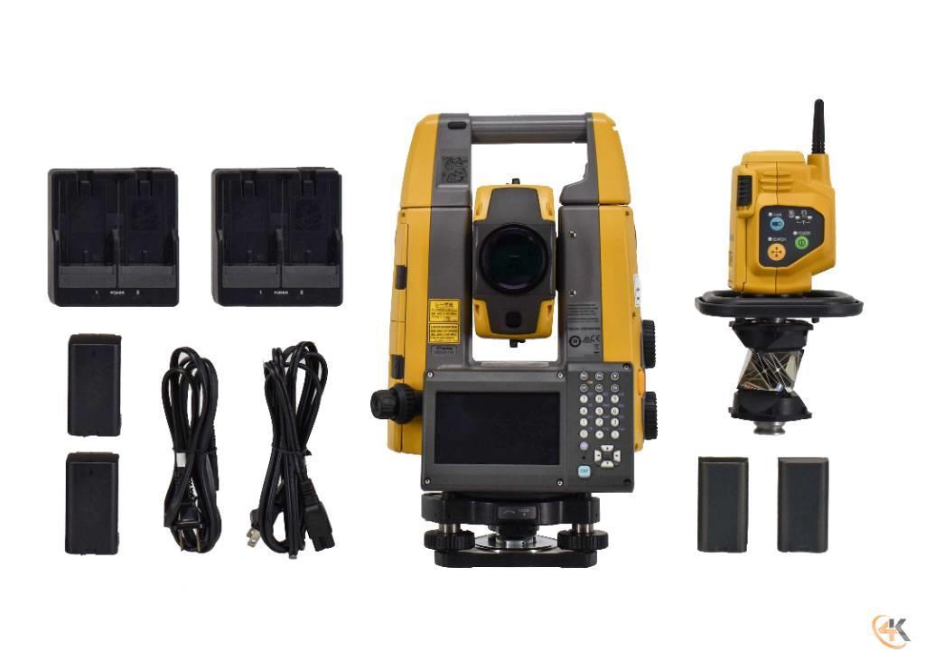 Topcon GT-1003 Robotic Total Station Kit w/ RC-5 Outros componentes