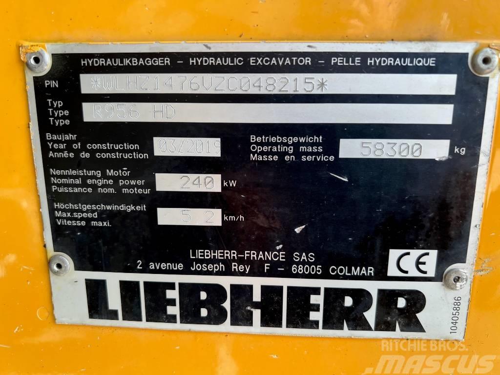 Liebherr R956 HD Escavadeiras de esteiras