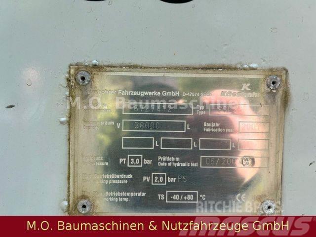 Kässbohrer SSL 38 / 38.000 L / 3 achser / Luft Semi Reboques Cisterna