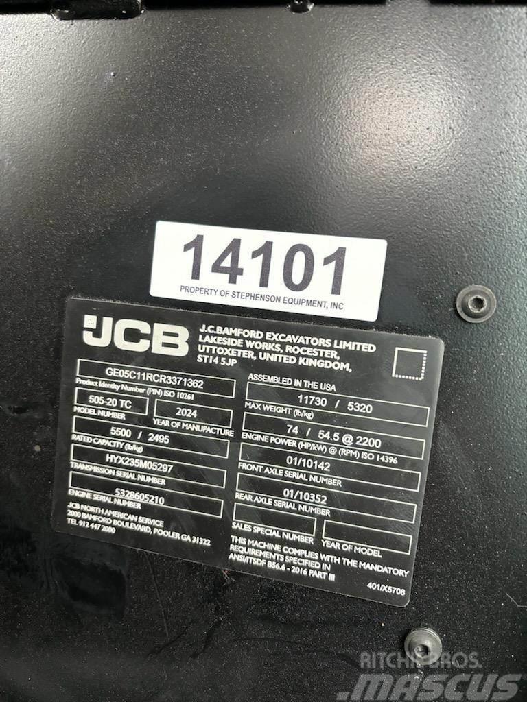 JCB 505-20TC Manipulador telescópico