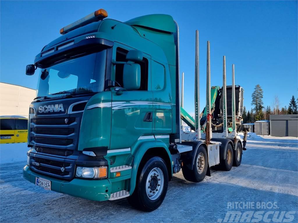 Scania R730 8x4 Caminhões de transporte de troncos