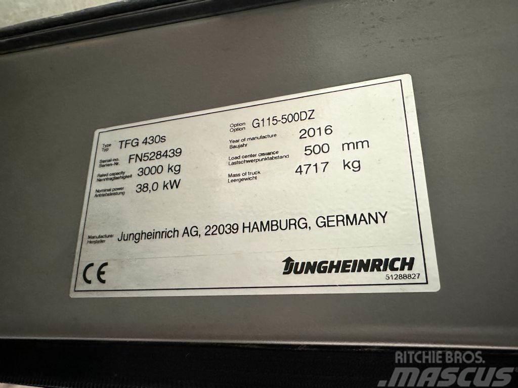 Jungheinrich TFG 430s - TRIPLEX 5 m Empilhadores a gás