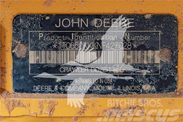 John Deere 650K LGP Crawler dozers