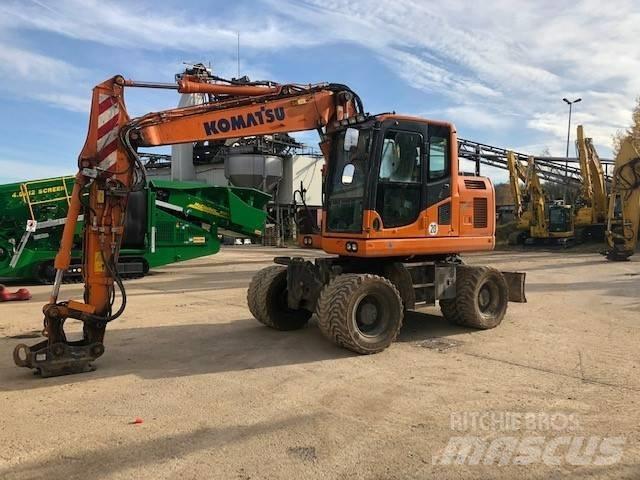 Komatsu PW148-10 Escavadoras de rodas