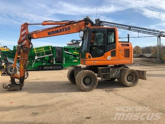 Komatsu PW148-10 Escavadoras de rodas