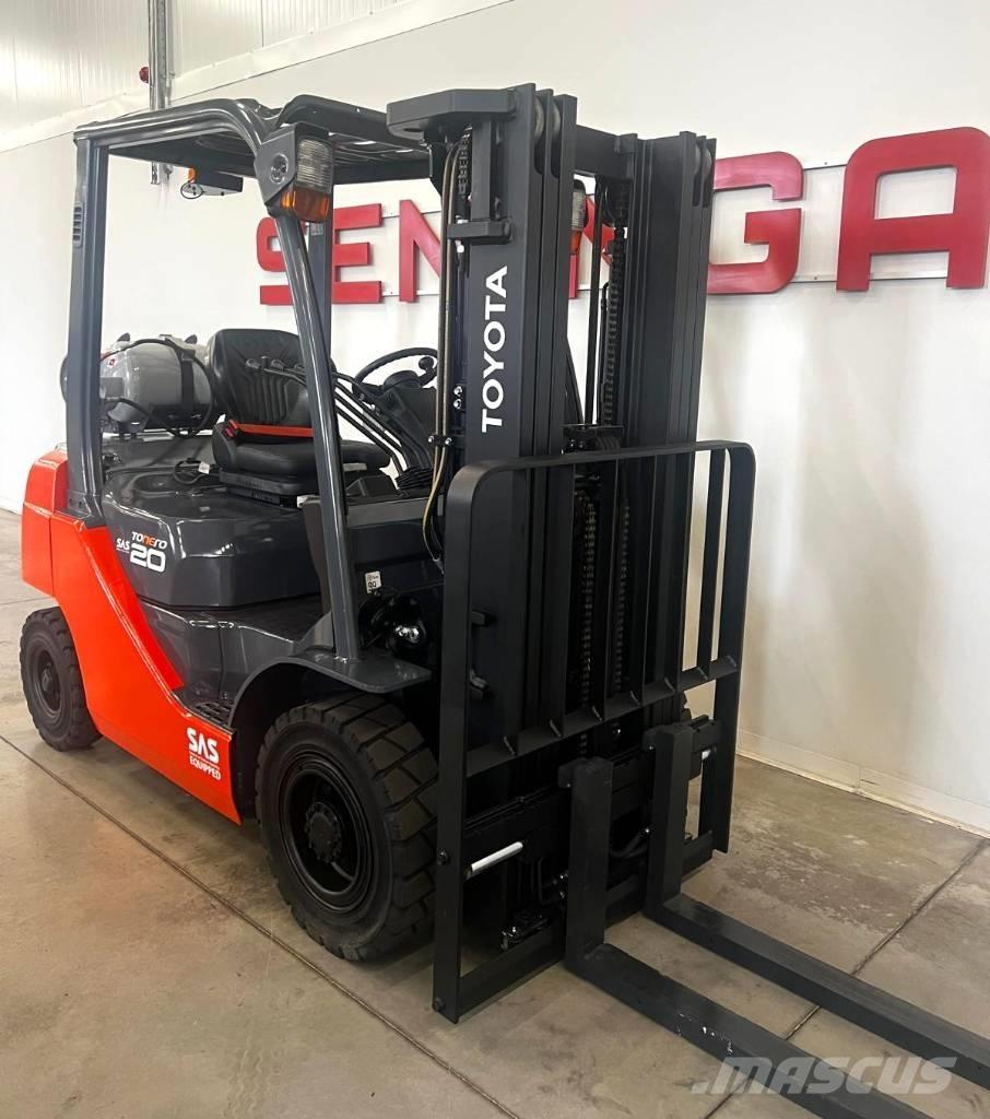 Toyota 10831 8FGF20 Empilhadores a gás