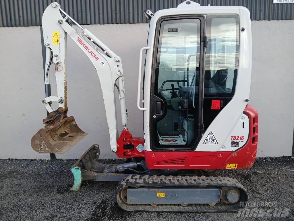 Takeuchi TB 216 Miniescavadeiras