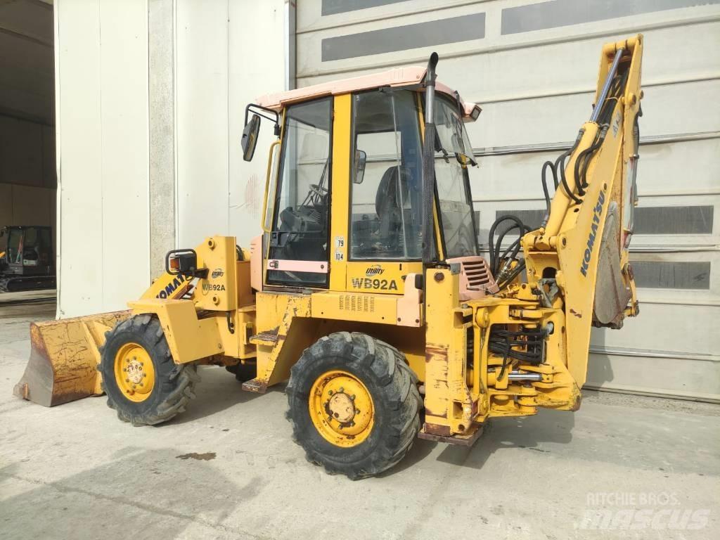 Komatsu WB 92 A Retroescavadeiras