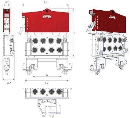  SVR 101NF Bate-estacas vibratório