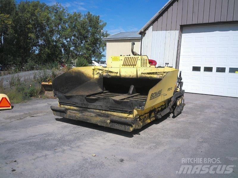Bomag 815-2 Espalhadoras de asfalto