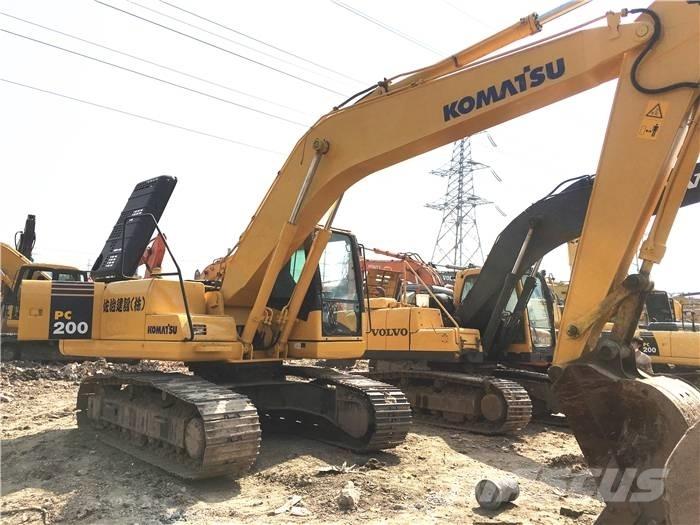 Komatsu PC 200-7 Escavadeiras de esteiras