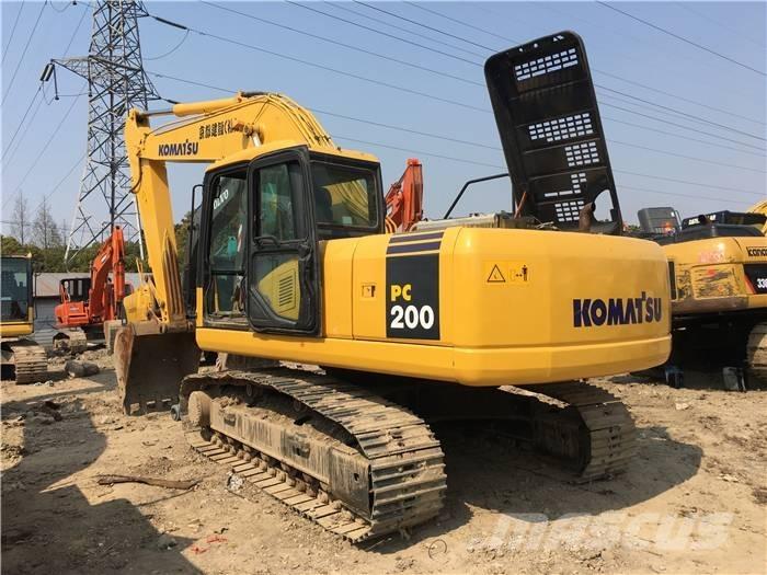 Komatsu PC 200-7 Escavadeiras de esteiras