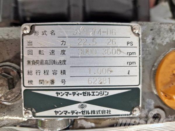 Yanmar 3TNE74-DG Motores