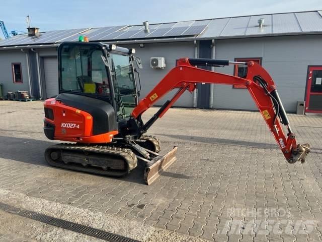 Kubota KX 027 Miniescavadeiras