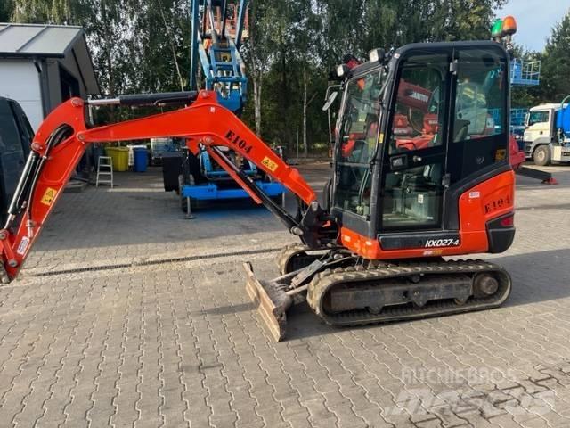 Kubota KX 027 Miniescavadeiras