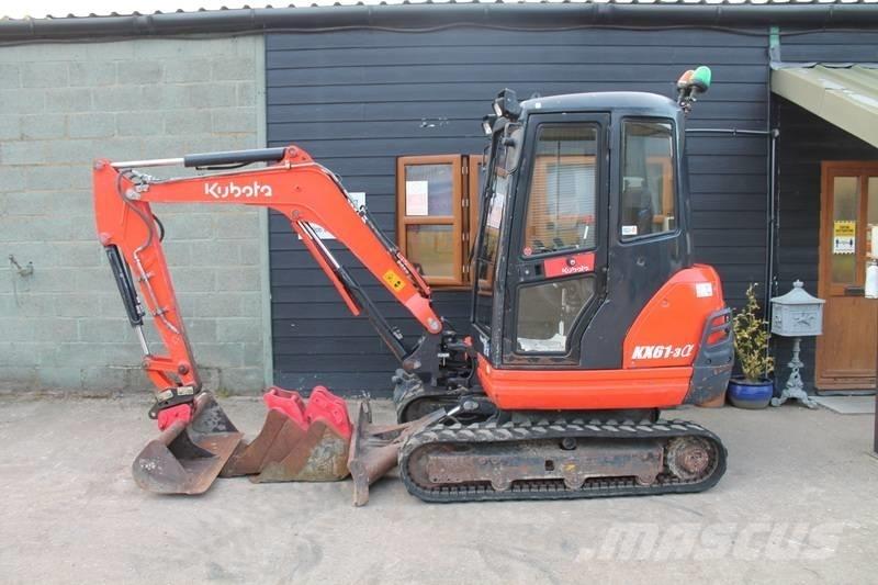 Kubota KX 61-3 Miniescavadeiras