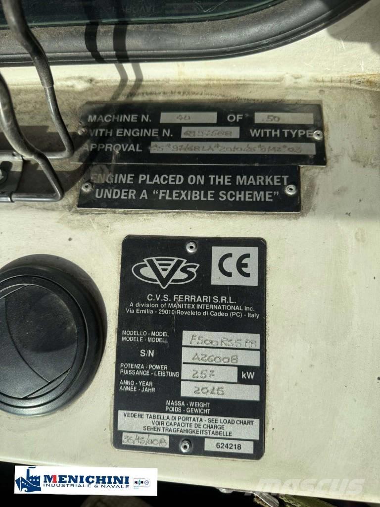 CVS Ferrari F500 Guindastes móveis
