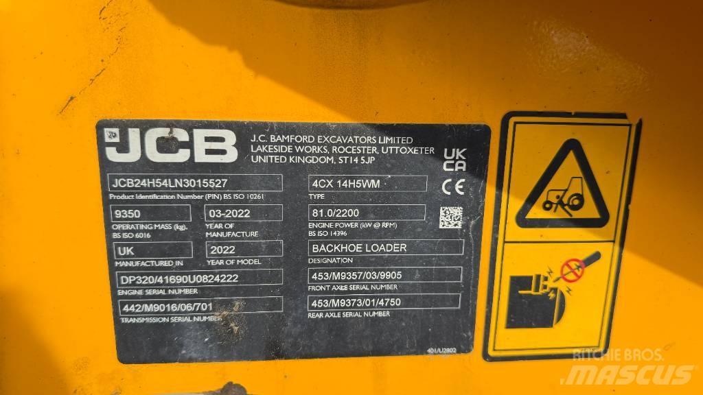 JCB 4 CX Pro Retroescavadeiras
