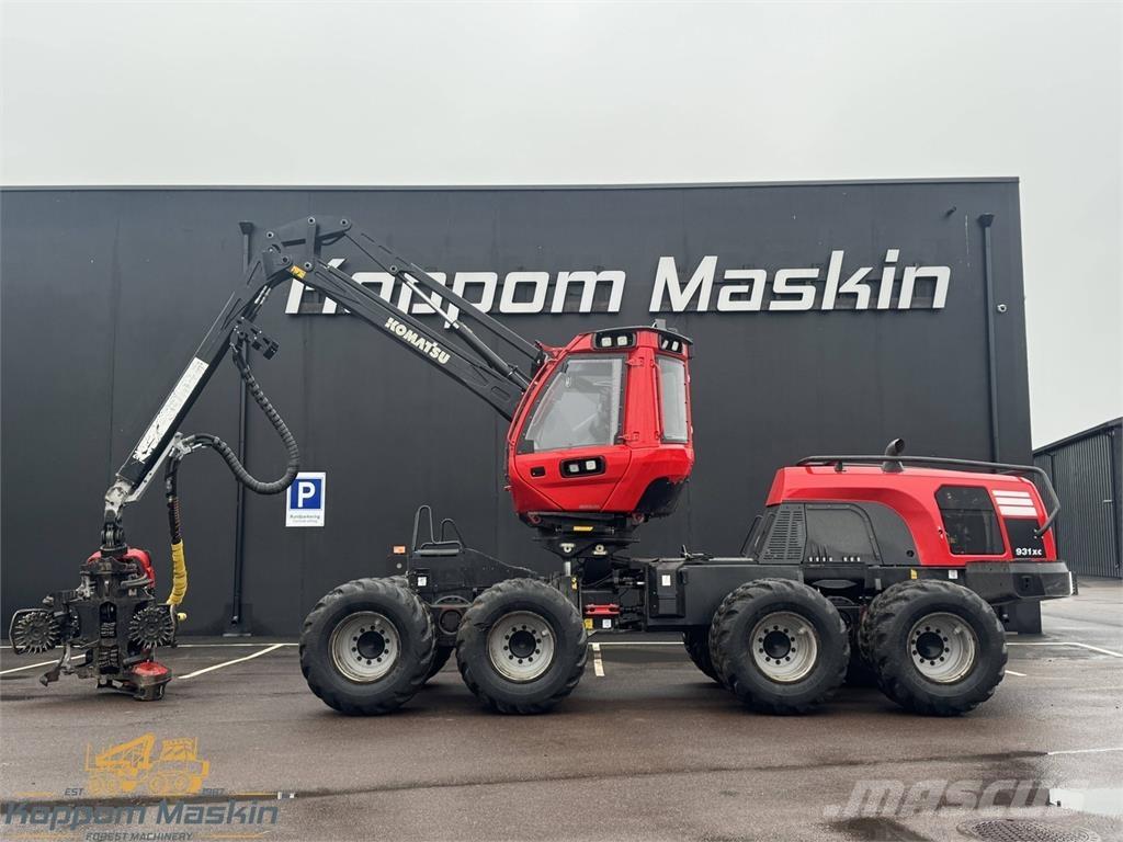 Komatsu 931XC Processadores florestais
