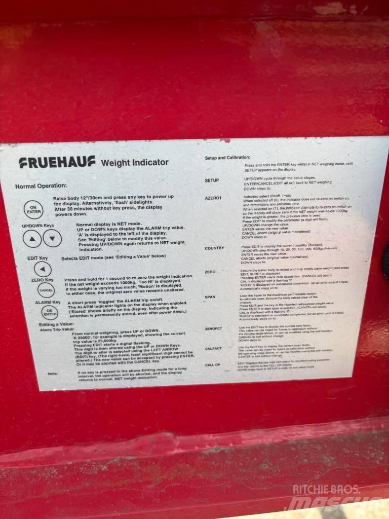 Fruehauf Halfpipe Semi Reboques Basculantes
