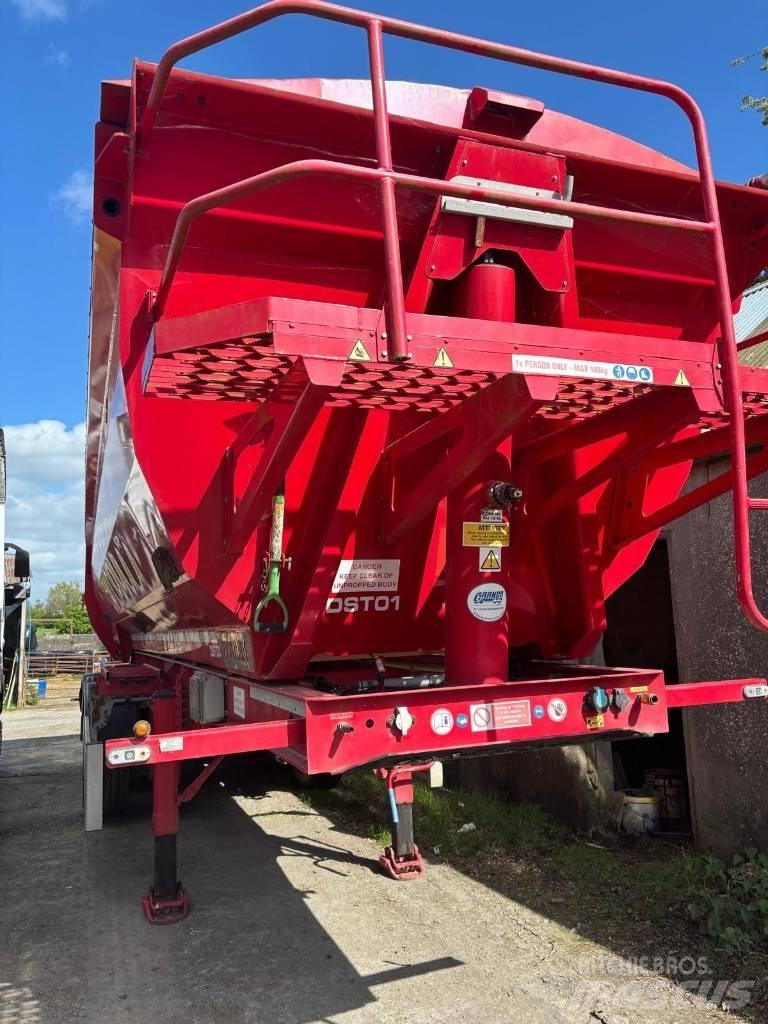 Fruehauf Halfpipe Semi Reboques Basculantes