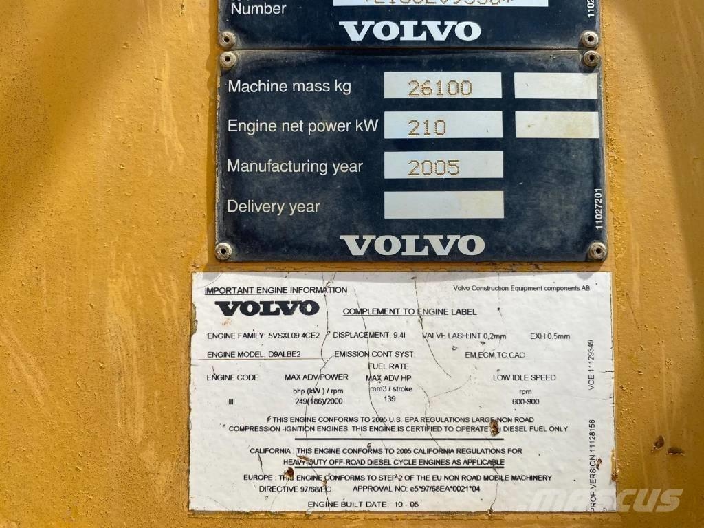 Volvo L 150 E Carregadeiras de rodas