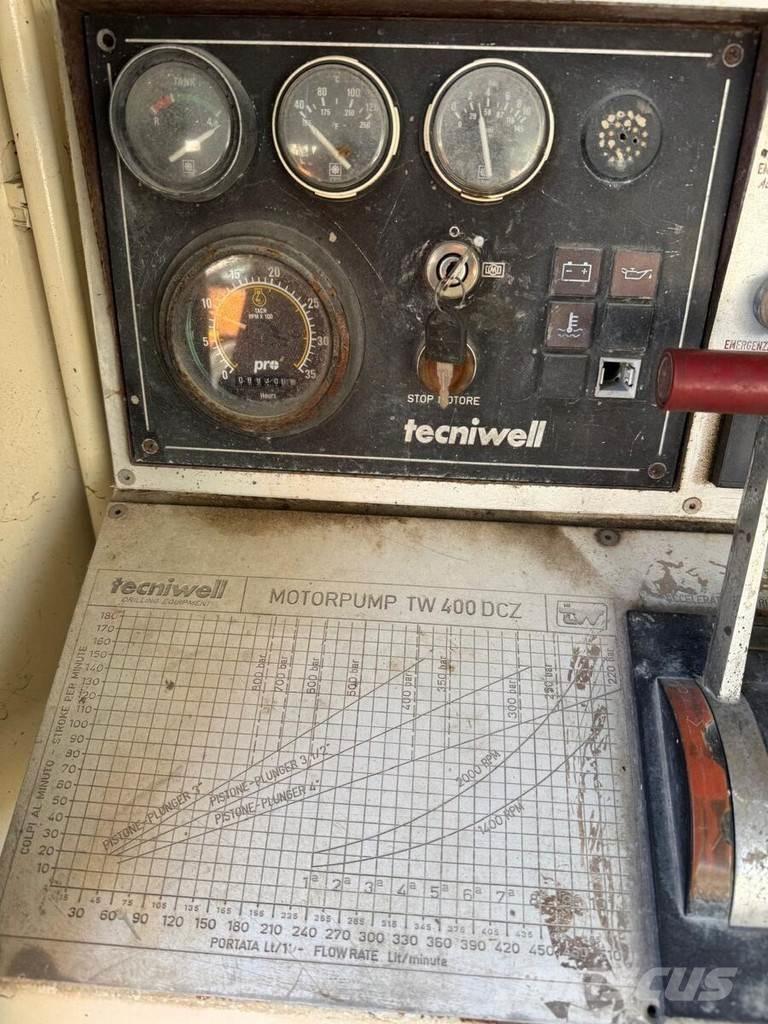  Tecniwell TW 400 Bombas de betonagem