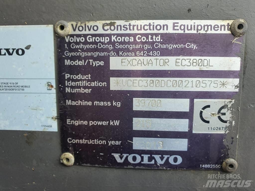 Volvo EC 380 D L Escavadeiras de esteiras