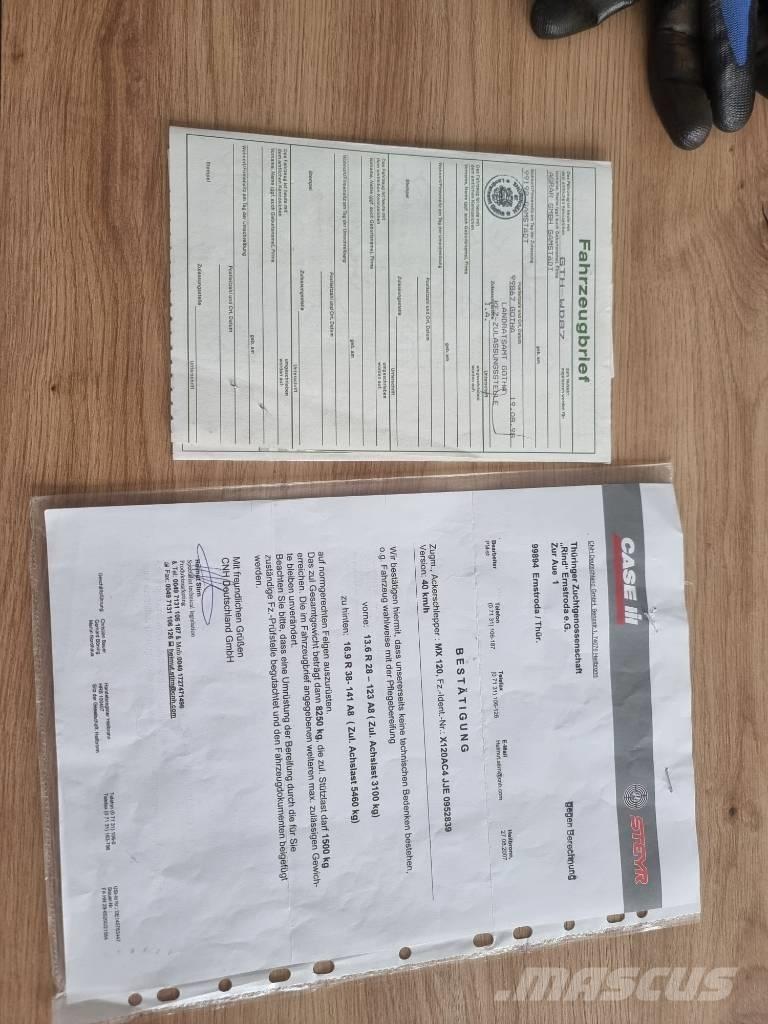 CASE MX 120 Tratores Agrícolas usados