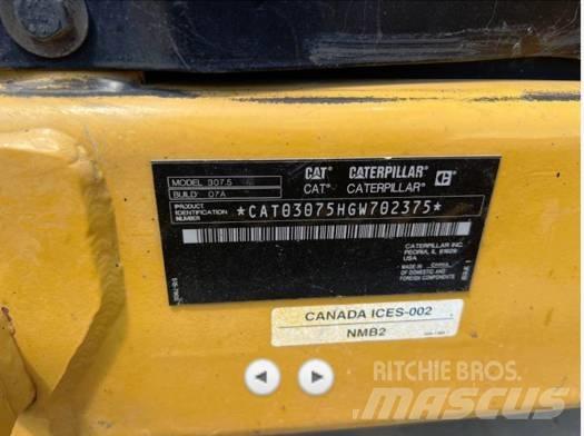 CAT 307.5 Escavadeiras de esteiras