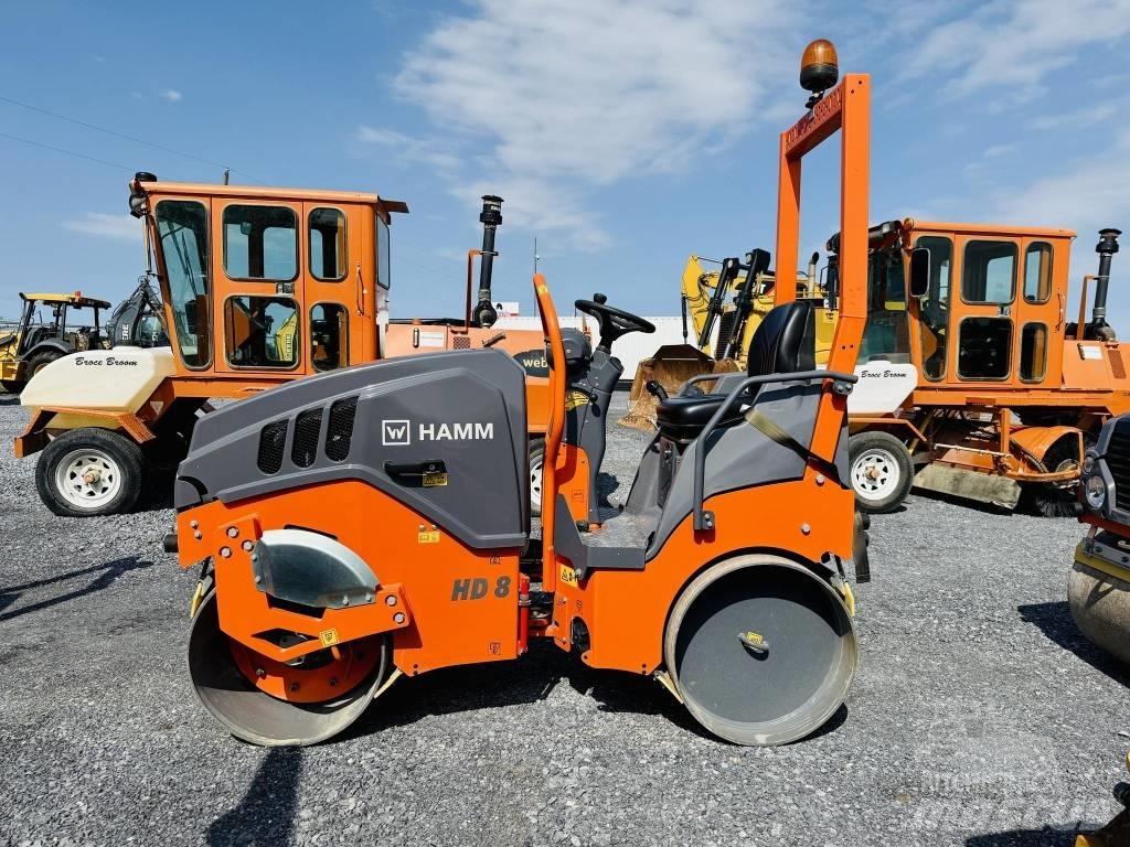 Hamm HD 8 VV Cilindros Compactadores tandem