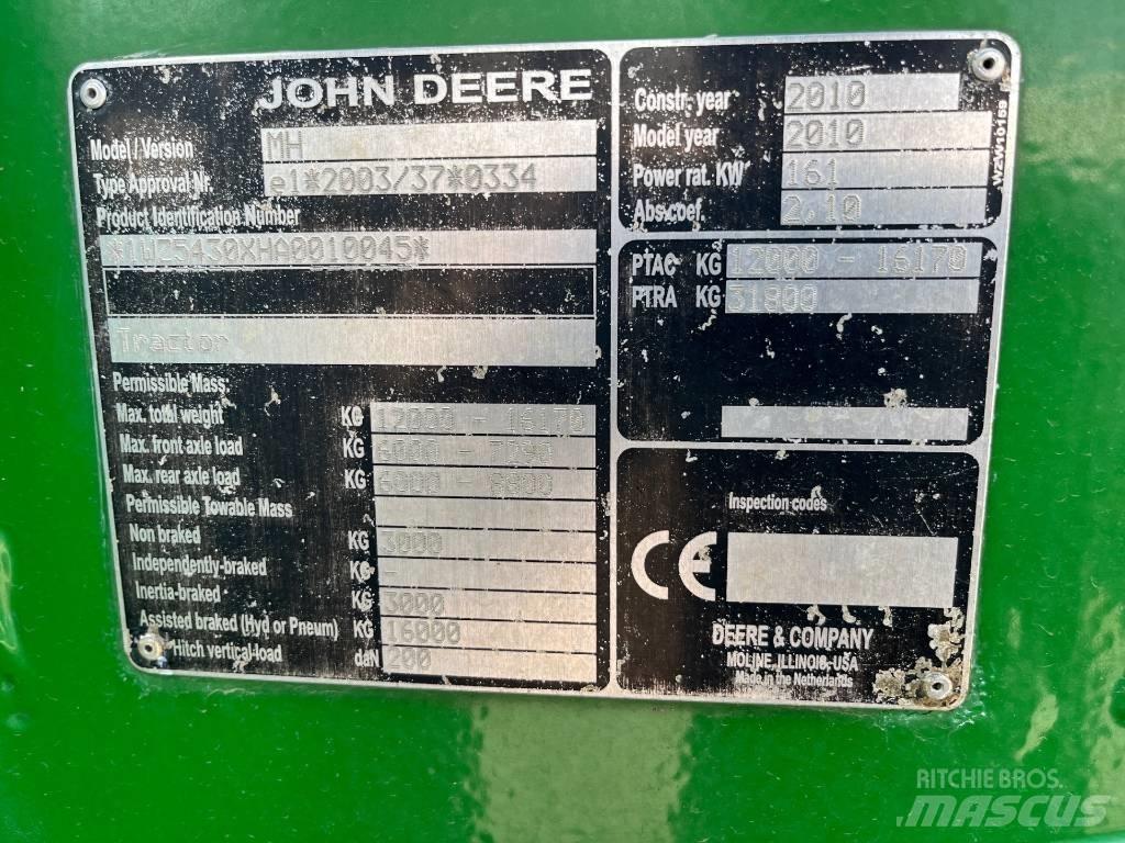 John Deere 5430 I Pulverizadores Automotrizes