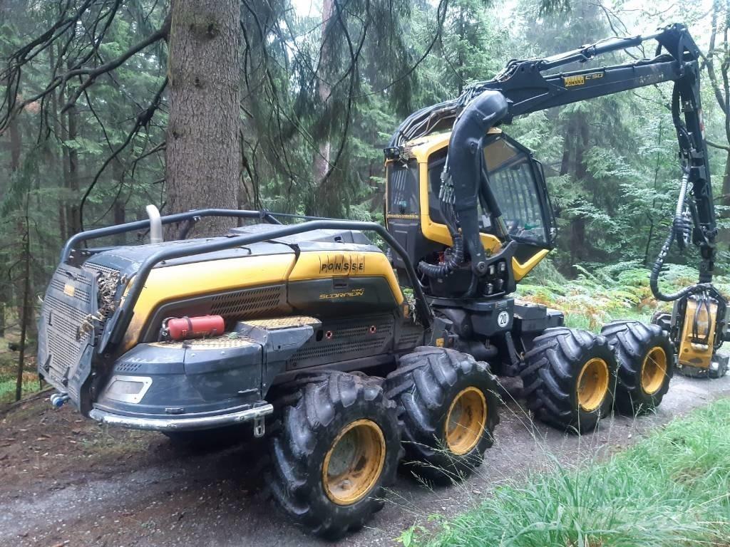Ponsse Scorpion King Processadores florestais