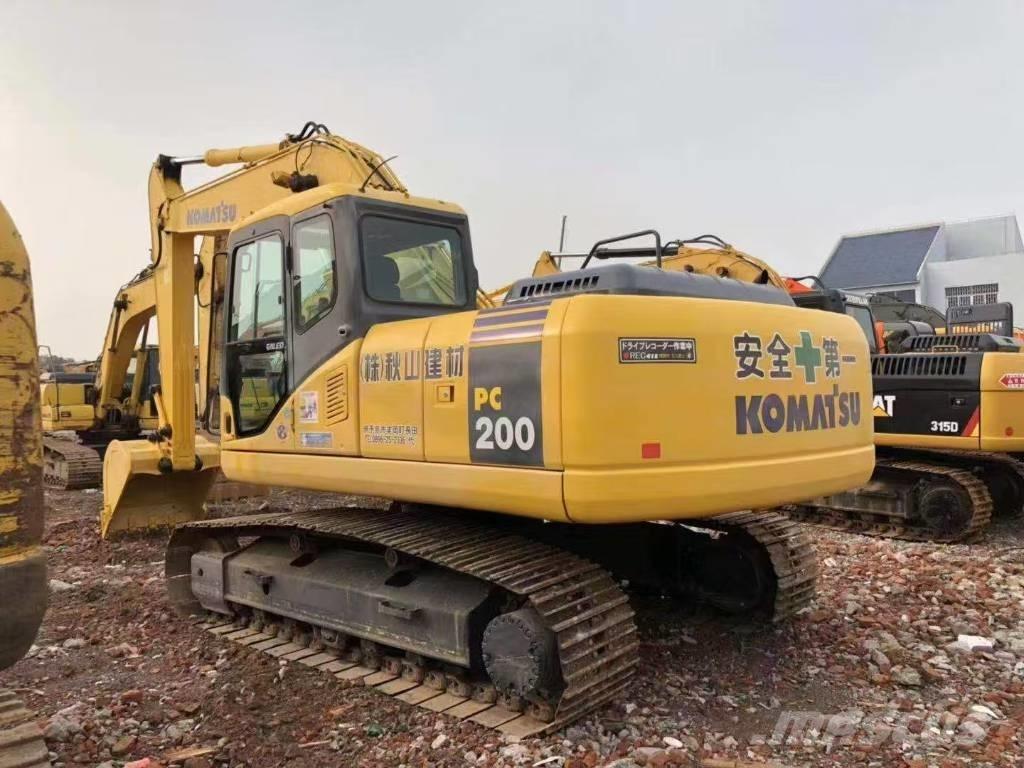 Komatsu 200-7 Escavadeiras de esteiras