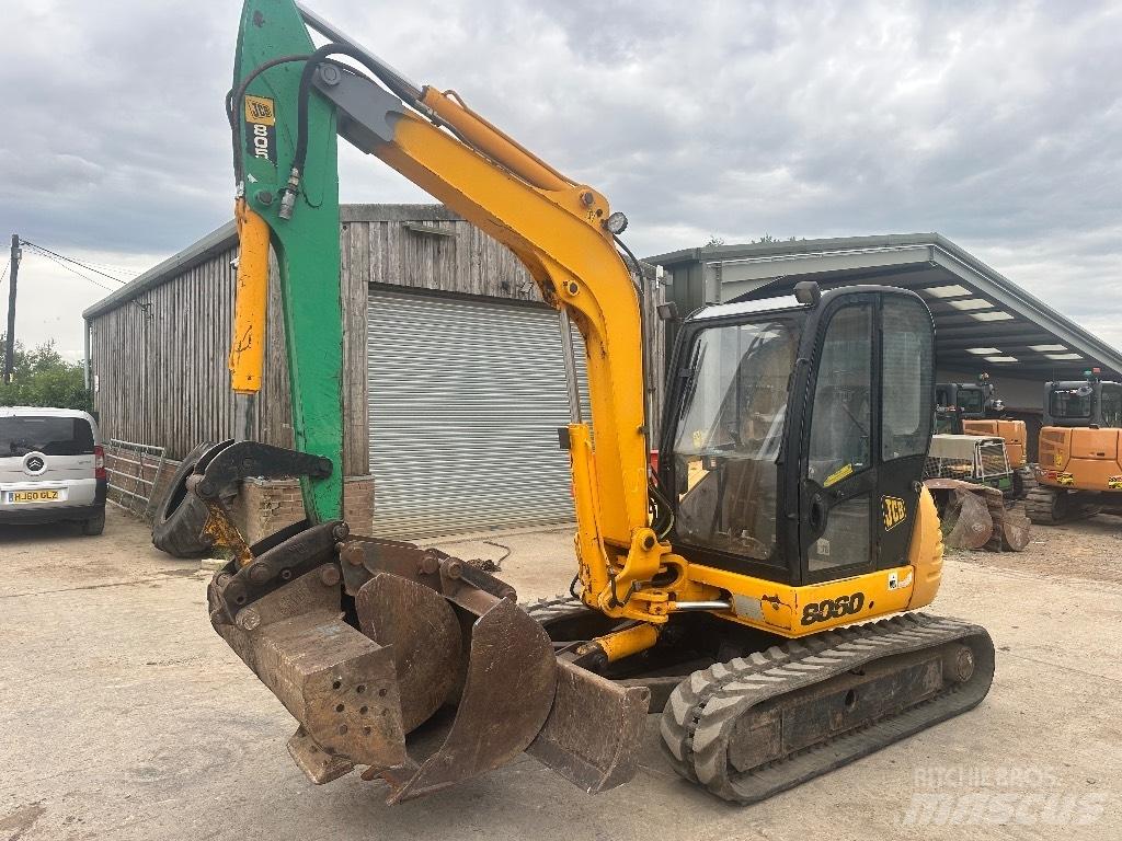 JCB 8060 Miniescavadeiras
