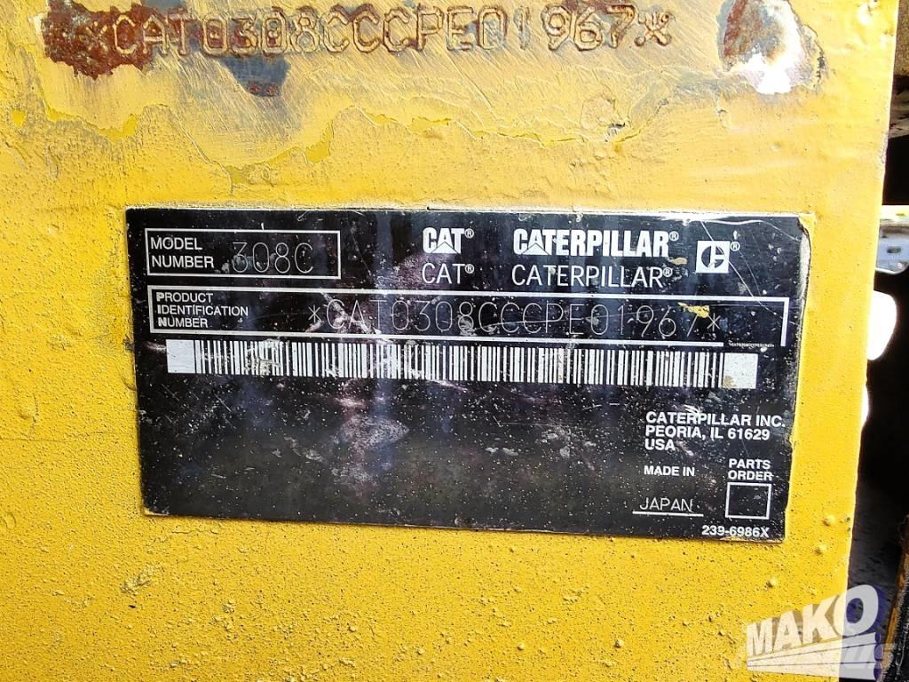 CAT 308 C Escavadeiras de esteiras