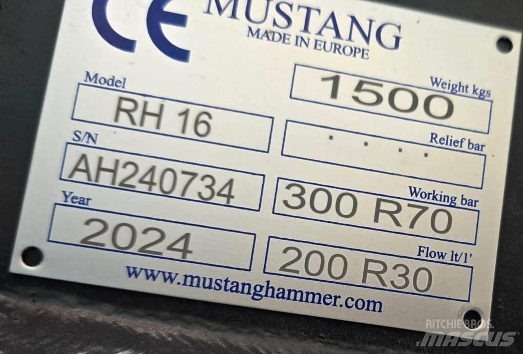 Mustang RH16 Estilhaçadoras florestais